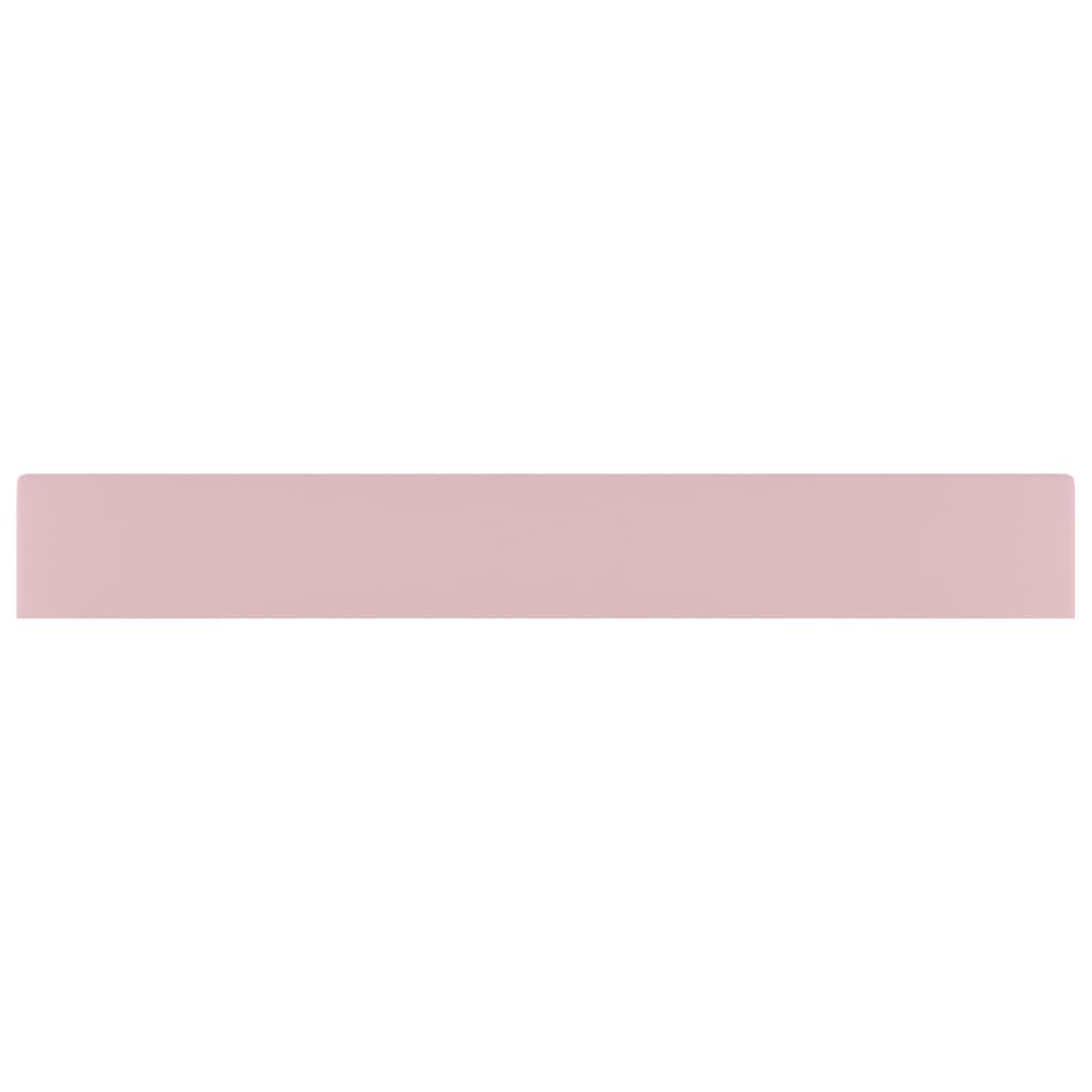Voir la diapositive 4 : VIDAXL Lavabo avec trou de robinet Rose mat 60x46 cm Ceramique