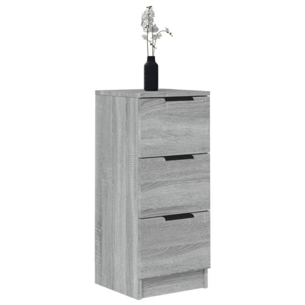 VIDAXL Buffet Sonoma gris 30x30x70 cm Bois d ingénierie