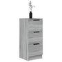 Voir la diapositive 4 : VIDAXL Buffet Sonoma gris 30x30x70 cm Bois d ingénierie