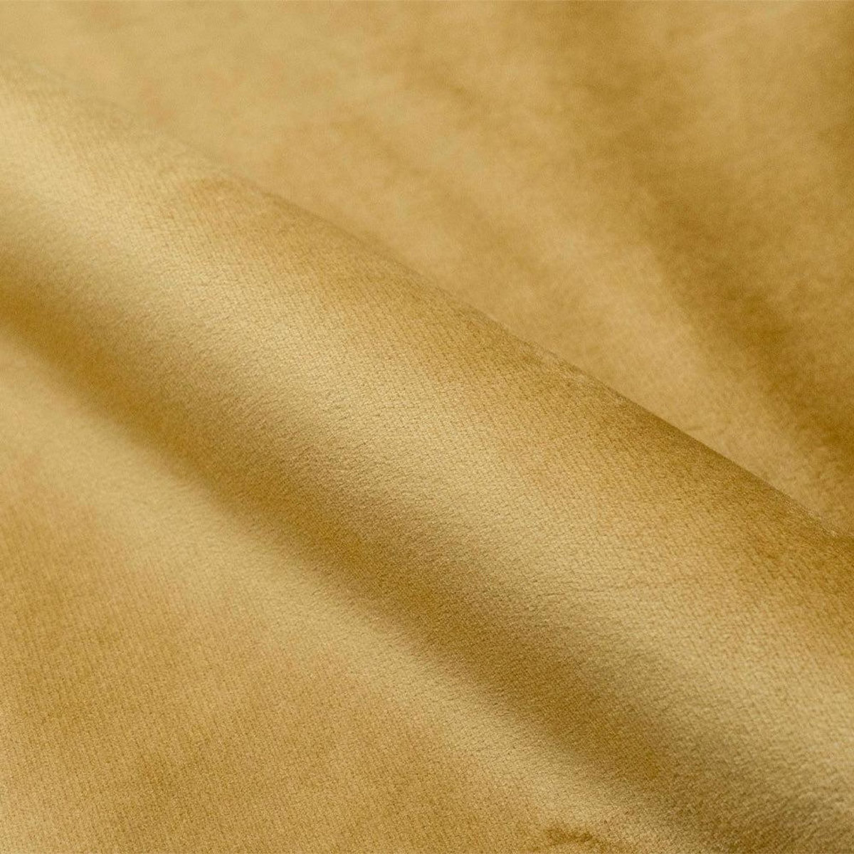 Rendez vous déco Lot de 2 chaises pour îlot central 65 cm en velours jaune-Misty