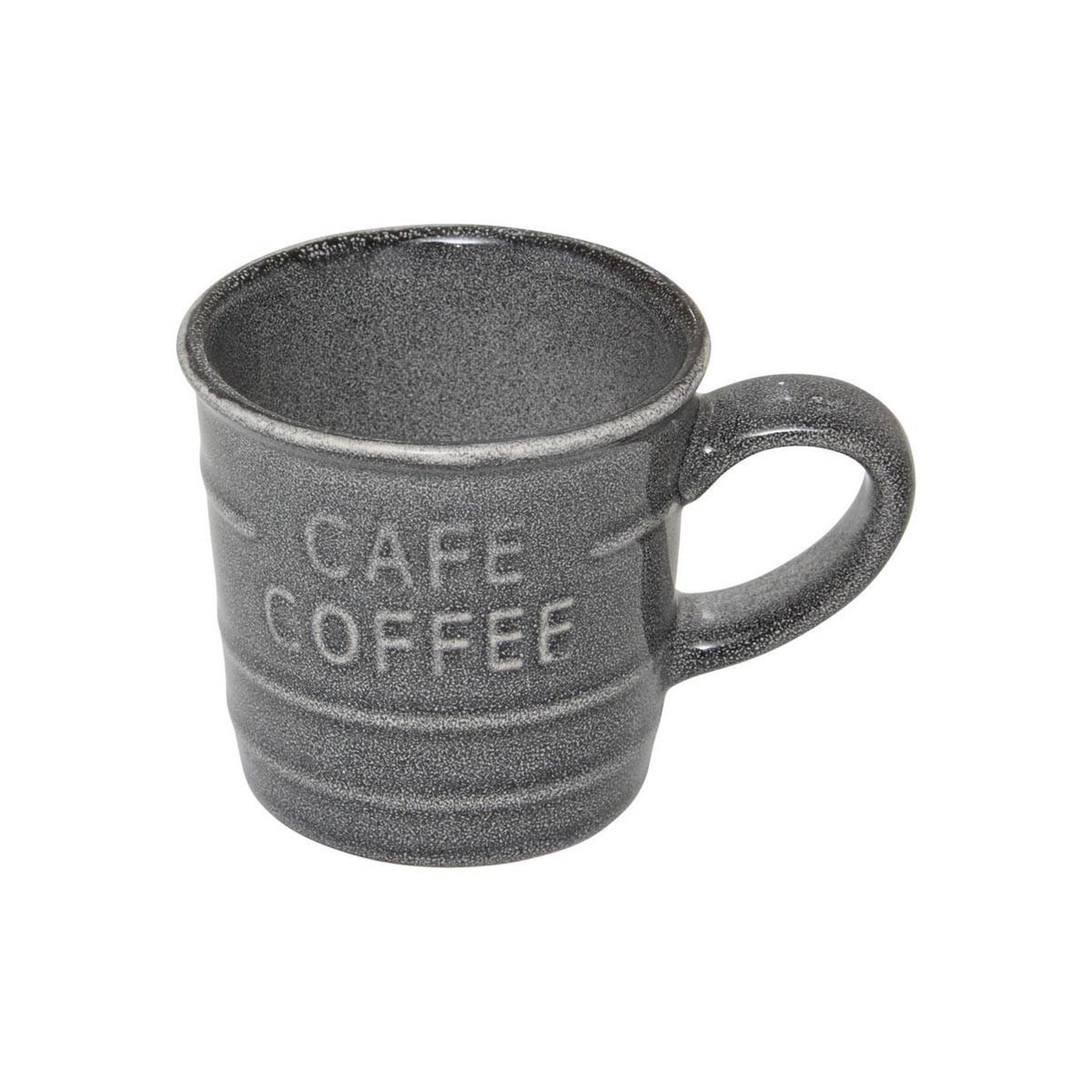 Voir la diapositive 2 : SECRET DE GOURMET Lot de 6 tasses à café expresso   joel  8cl gris
