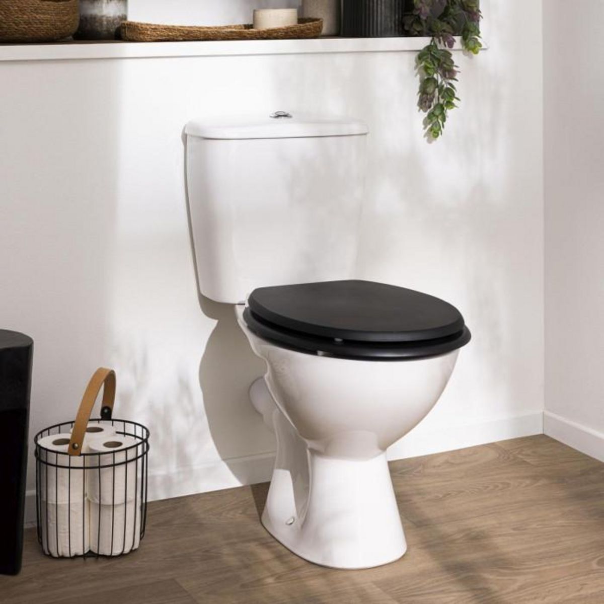 Paris Prix Abattant WC Uni  Matty  46cm Noir