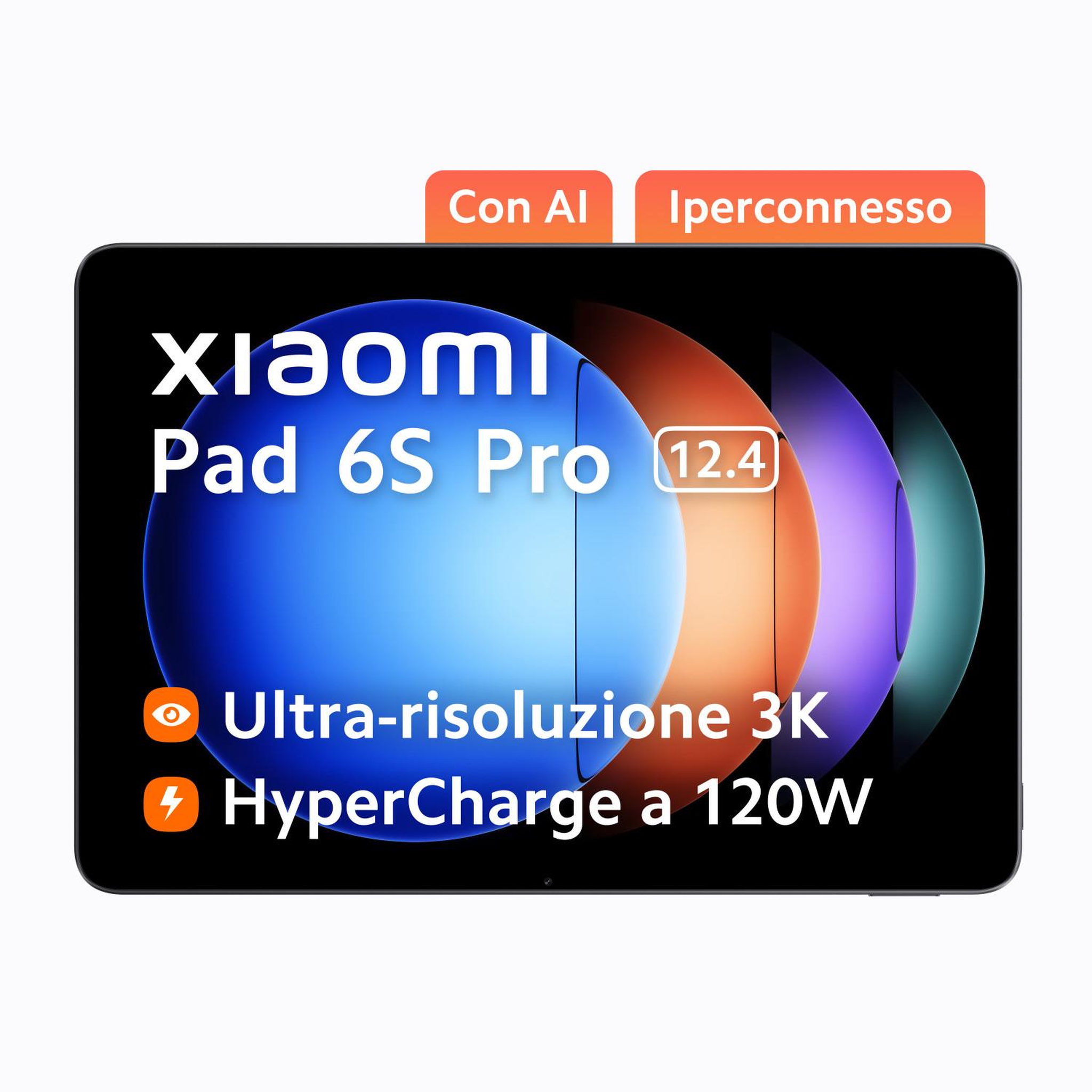 Voir la diapositive 1 : XIAOMI Xiaomi pad 6s pro qualcomm snapdragon 256 go 31,5 cm (12.4 ) 8 go wi-fi 7 (802.11be) graphite, gris