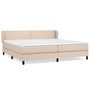 Voir la diapositive 1 : VIDAXL Sommier a lattes de lit avec matelas Cappuccino 200x200 cm