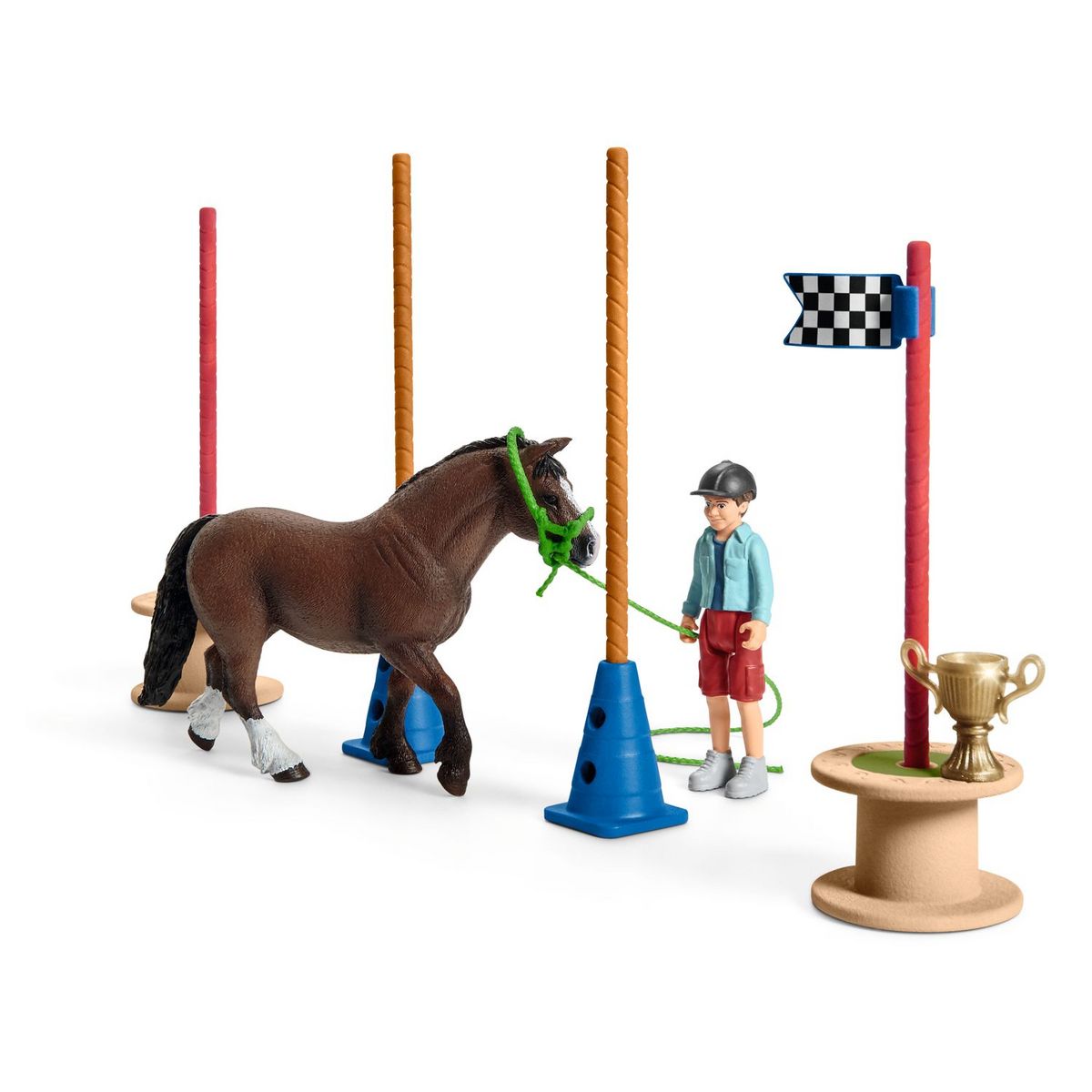Schleich Course d'agility pour poney Farm world
