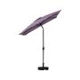 Voir la diapositive 4 : Habitat et Jardin Parasol jardin  Sol 2  - Rectangle - 2 x 3 m - Violet + Dalles à lester incluses