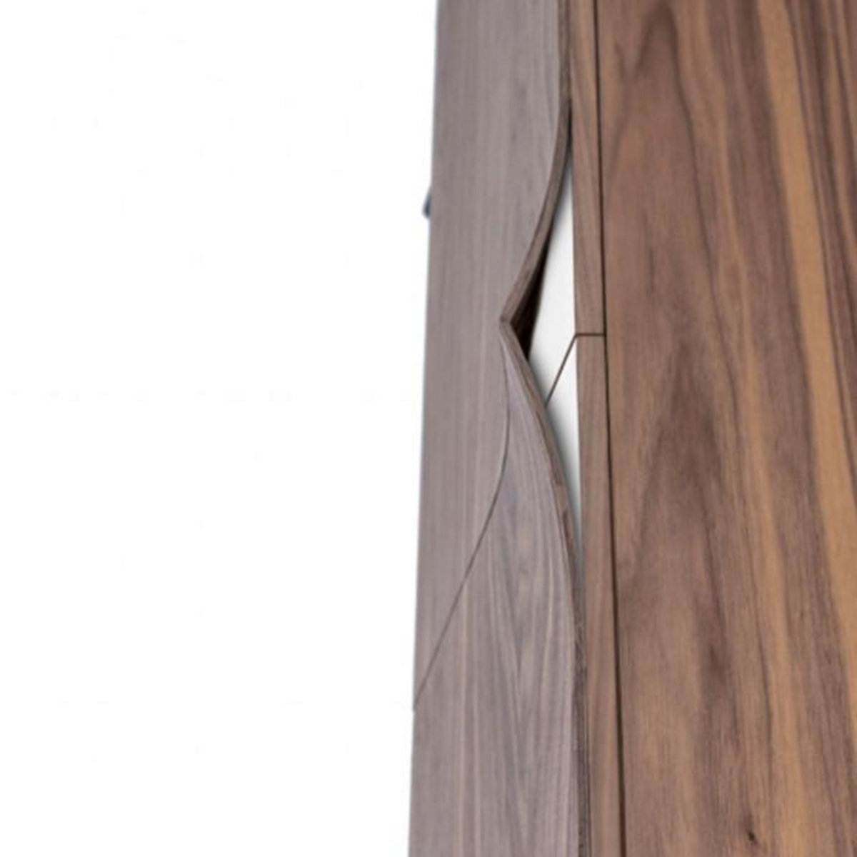 Paris Prix Buffet 2 Portes & 2 Niveaux  Plof  120cm Noyer