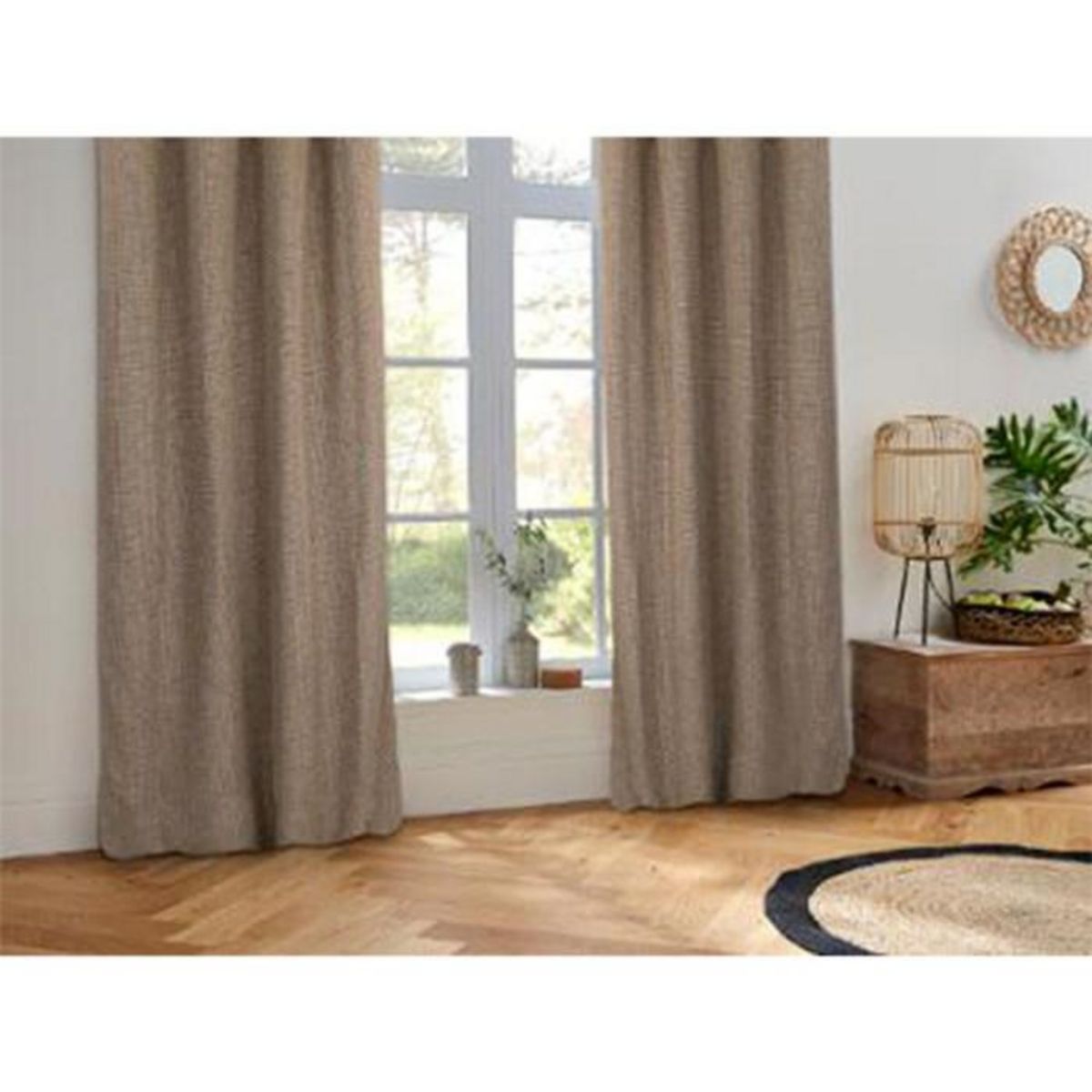 ATMOSPHERA Rideau en maille Wild 8 œillets