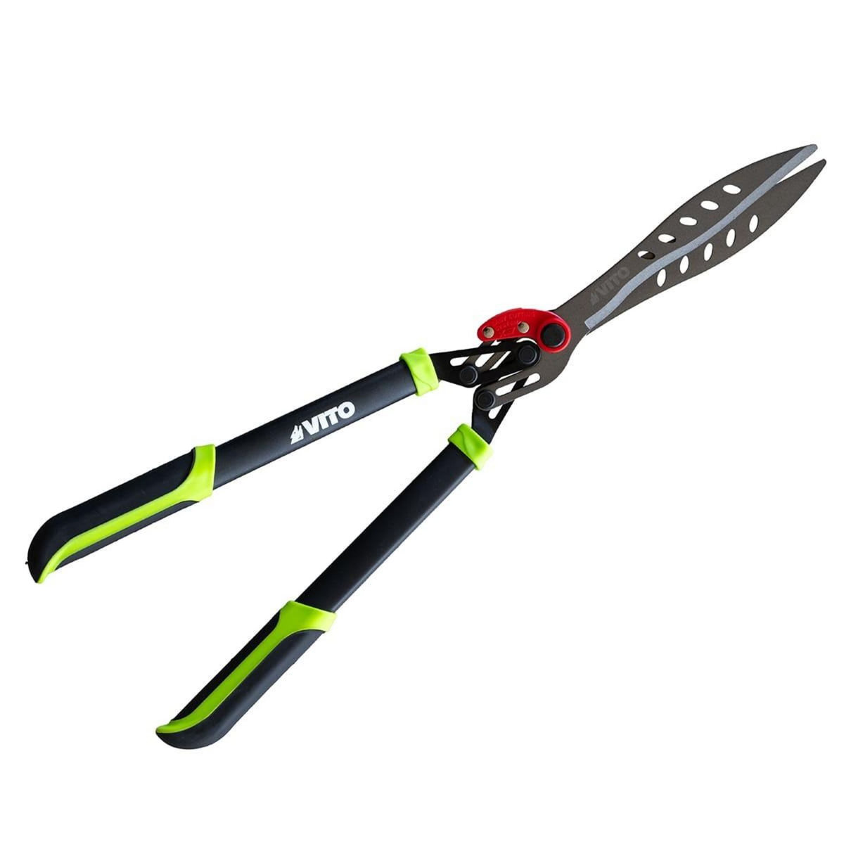 VITO Cisaille de jardin avec levier Démultiplicateur Lame 27.5cm – Sécateur Jardin Coupe Arbustes, Haies, Branches VITO