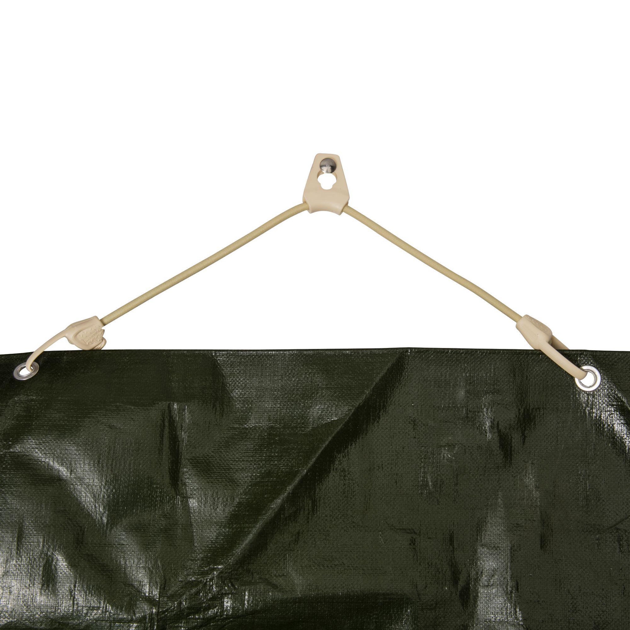 Voir la diapositive 5 : WERKAPRO Tendeur bâche piscine ø 8mm x 60cm  10 pièces  WERKA PRO