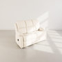 Voir la diapositive 5 : BEST MOBILIER Armand - canapé 3 places relax électrique en simili