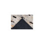 Voir la diapositive 3 : Paris Prix Tapis Fait Main en Cuir  Lavin VII  Noir & Multicolore