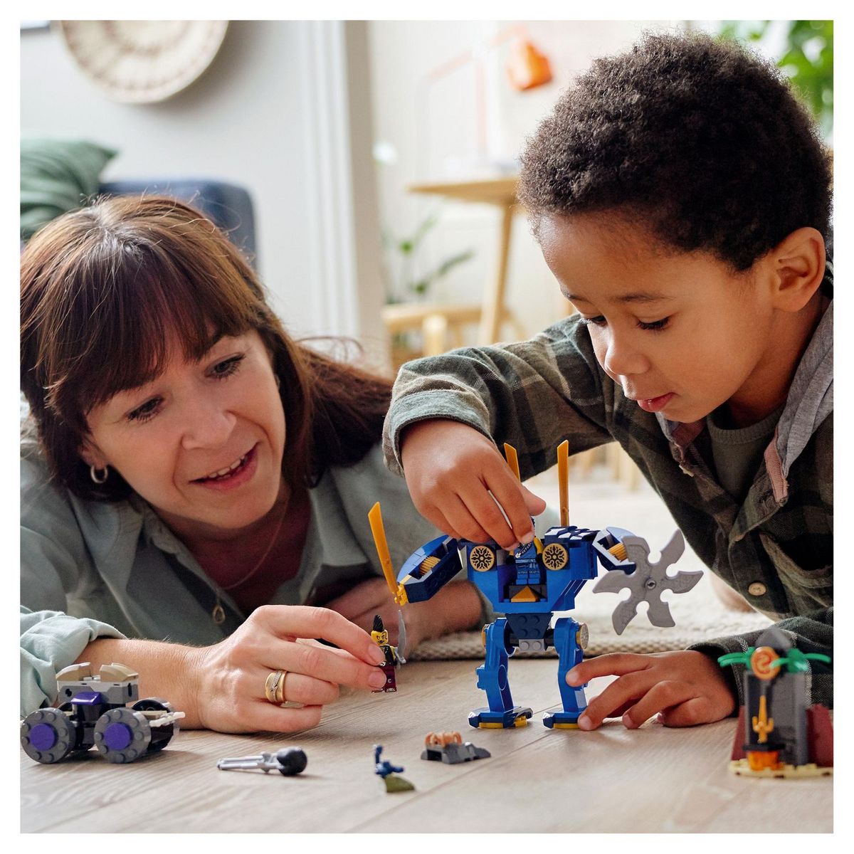 LEGO Ninjago 71740 - L'électrorobot de Jay