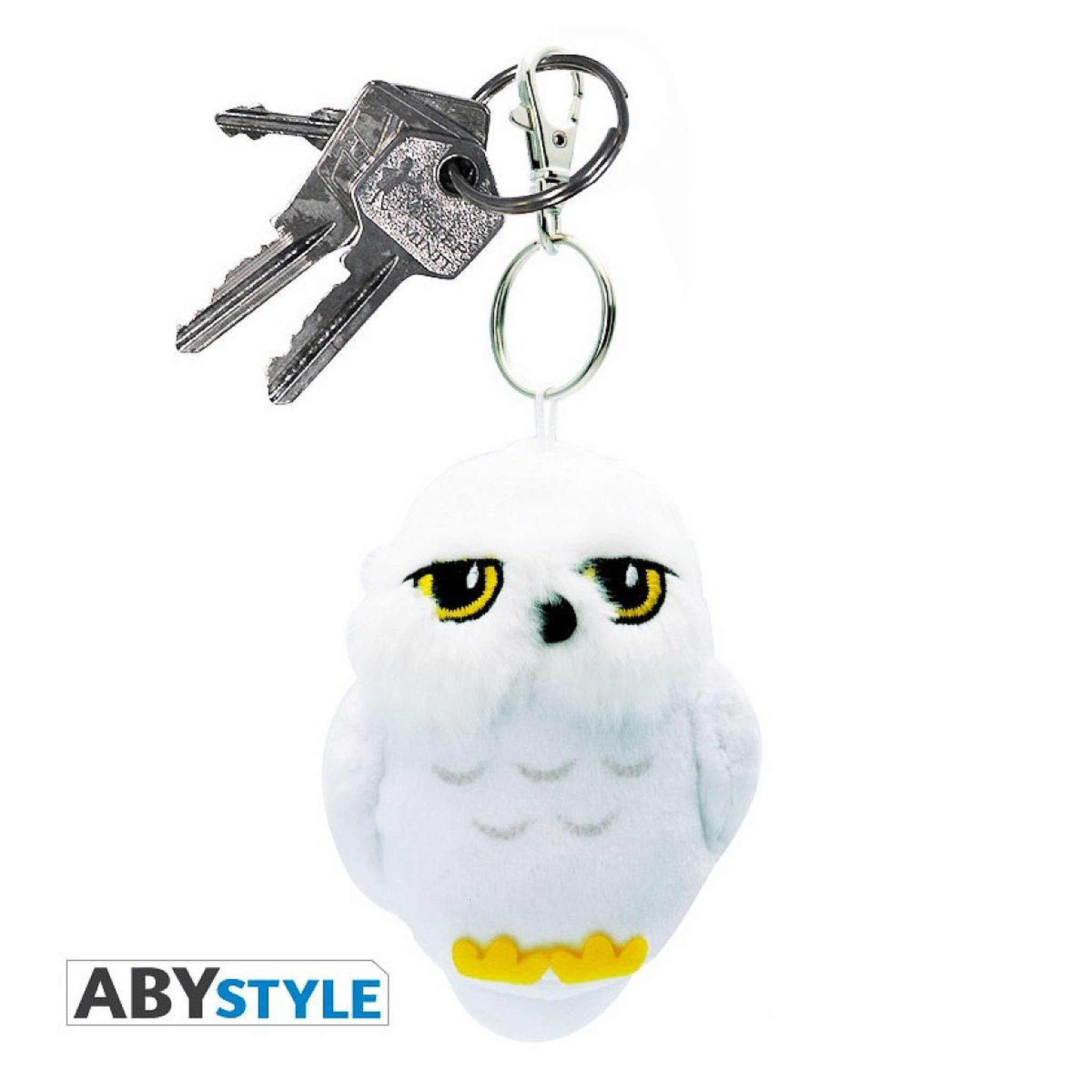Voir la diapositive 2 : ABYstyle Porte clés peluche hedwige