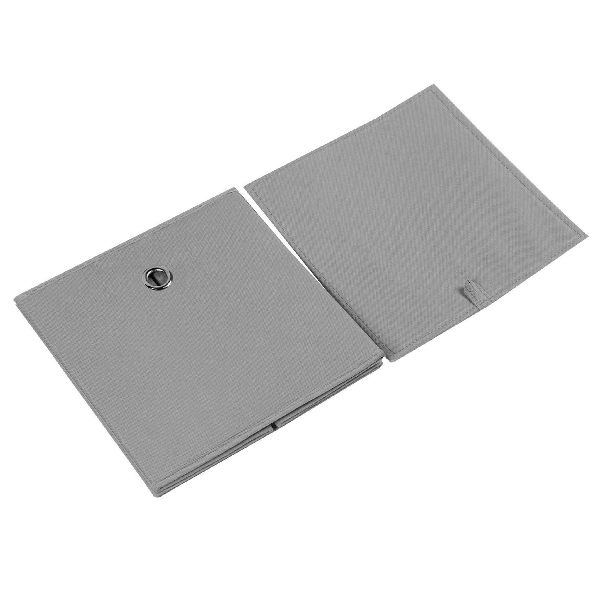 Voir la diapositive 4 : IDIMEX Lot de 2 boîtes de rangement ELA, en tissu