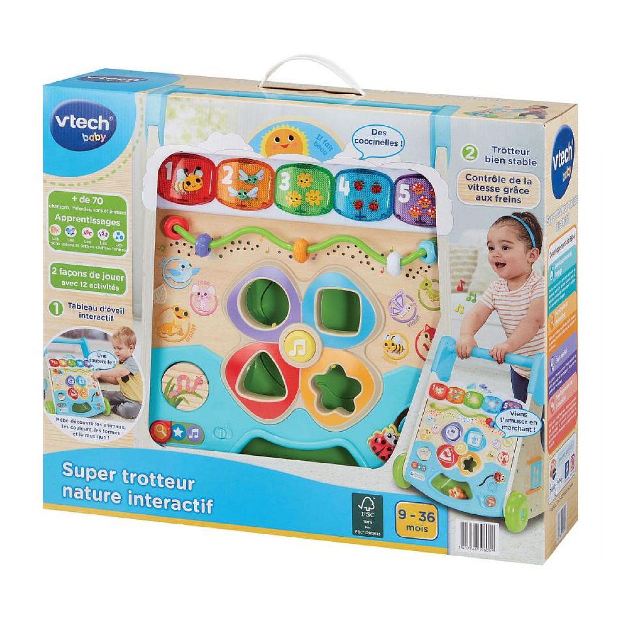 VTECH - Super trotteur nature interactif