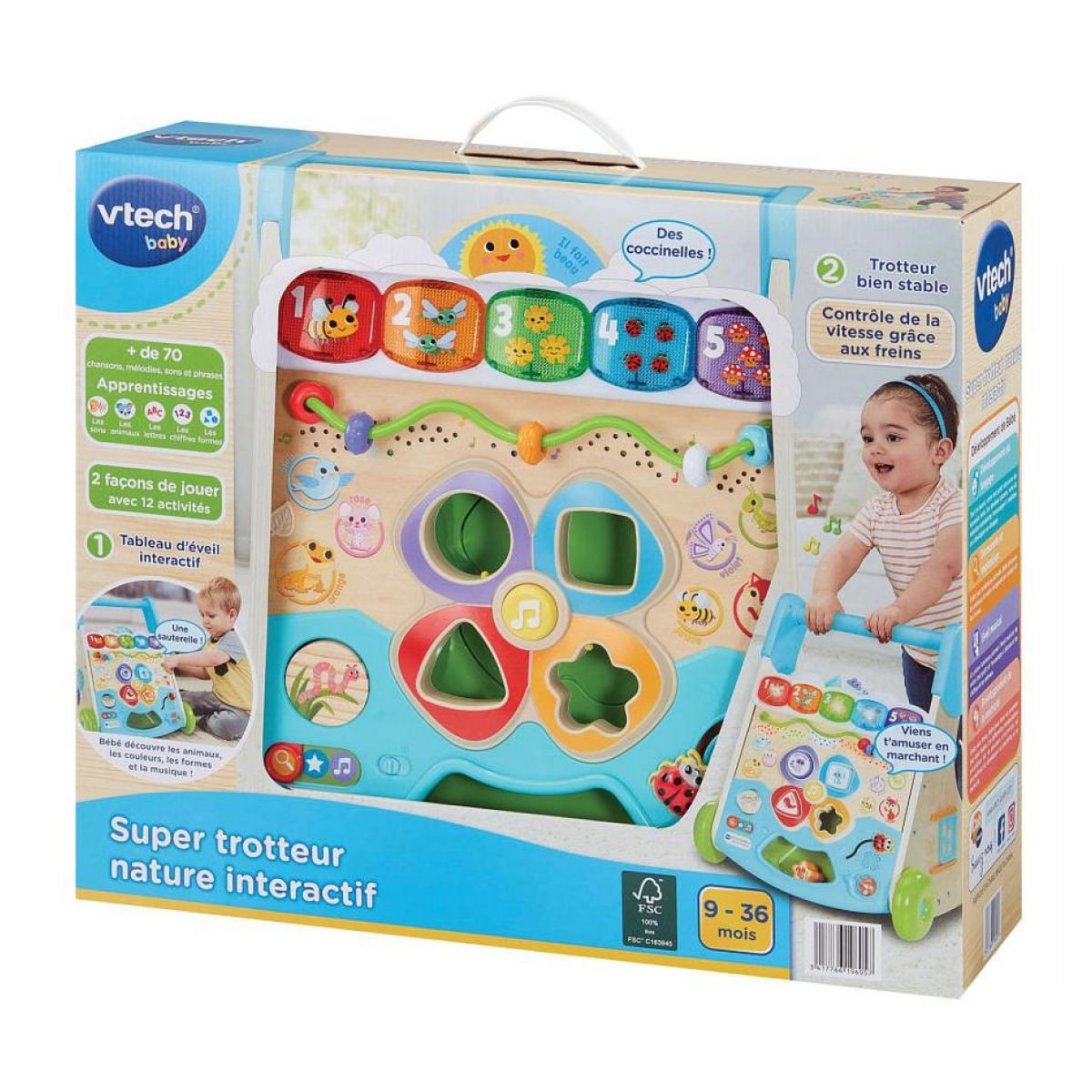 VTECH VTECH - Super trotteur nature interactif