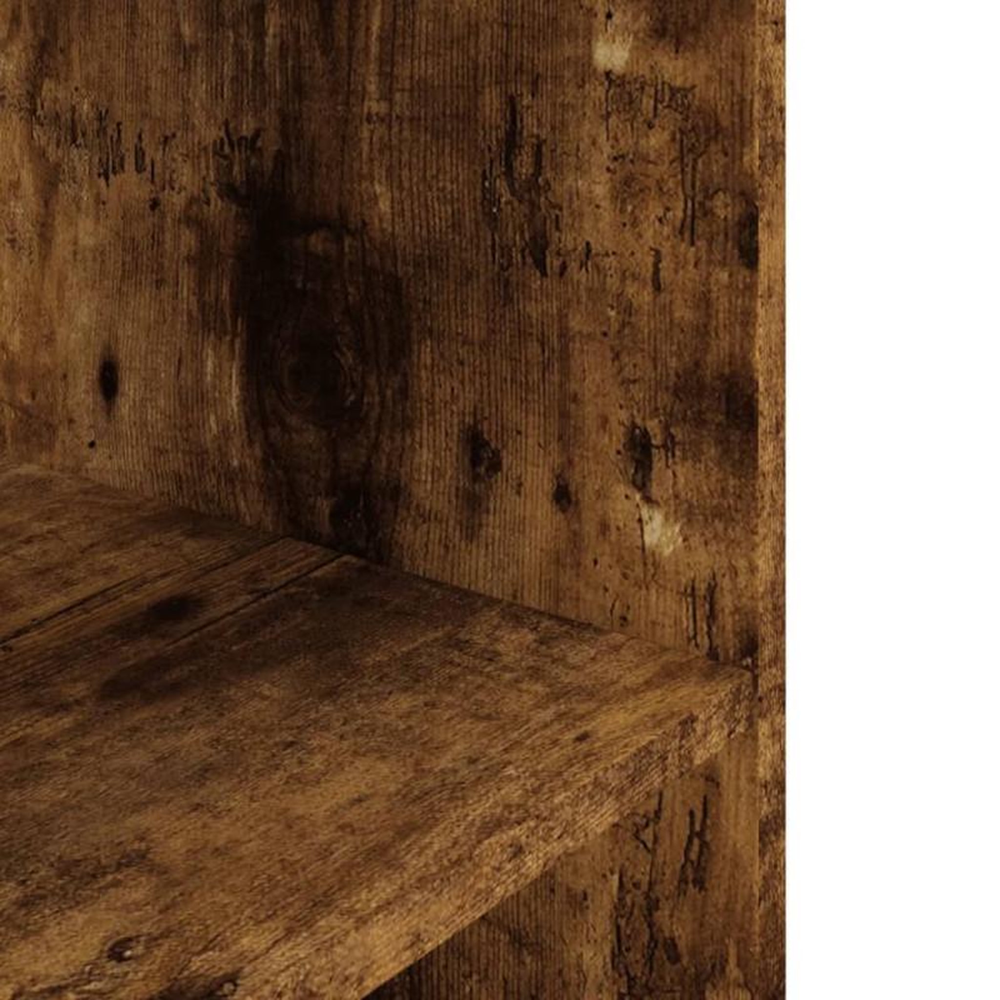 Voir la diapositive 6 : VIDAXL Support d aquarium chêne fumé 60,5x36x72,5 cm bois d ingénierie