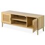Voir la diapositive 5 : Paris Prix Meuble TV 2 Portes  Ibiza  120cm Naturel