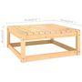 Voir la diapositive 6 : VIDAXL Salon de jardin 12 pcs avec coussins Bois de pin massif