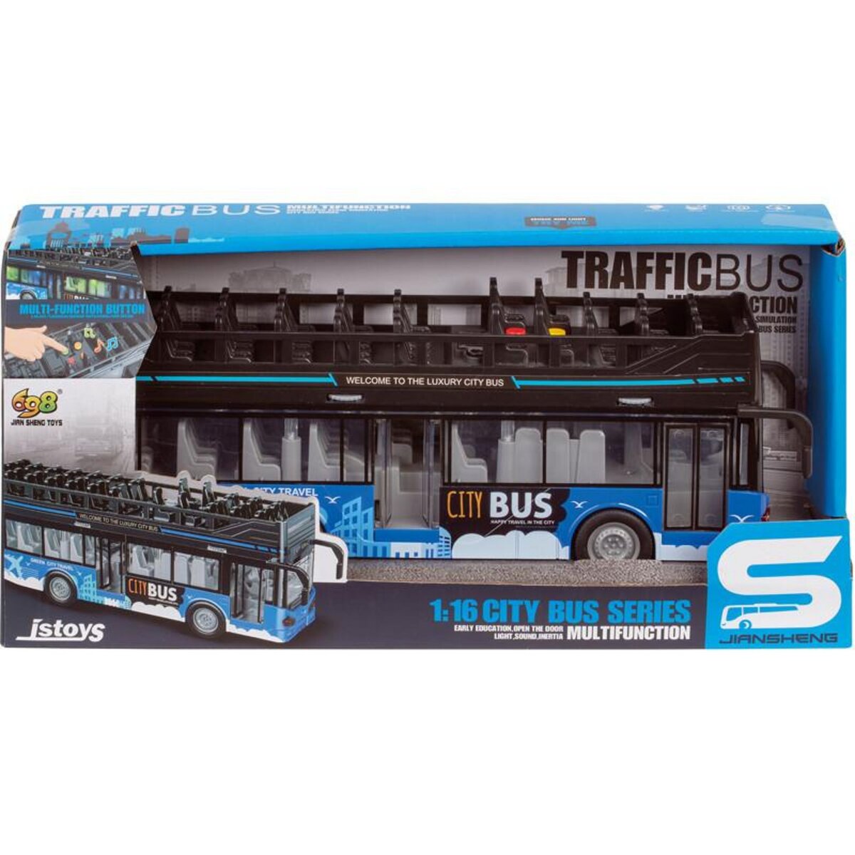 BUS DE TOURISME 29CM SON LUM JS122