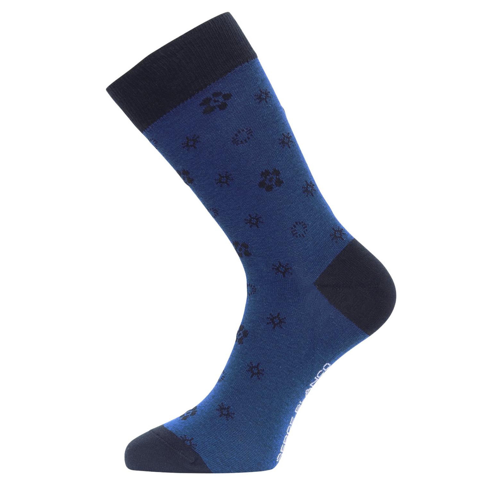 Voir la diapositive 4 : SERGE BLANCO Lot de 9 paires de chaussettes de ville fantaisies en coton peigné