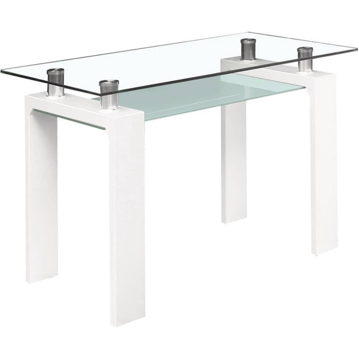 Habitat et Jardin Table repas  Eva  - 150 x 80 x 75 cm - Blanc laqué