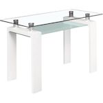 Habitat et Jardin Table repas  Eva  - 150 x 80 x 75 cm - Blanc laqué