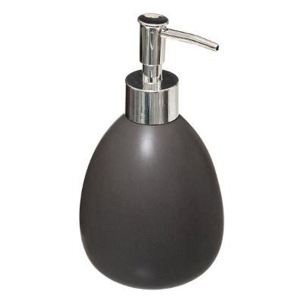 FIVE Set de 3 Accessoires Salle de Bain  Sun  14cm Gris Mat