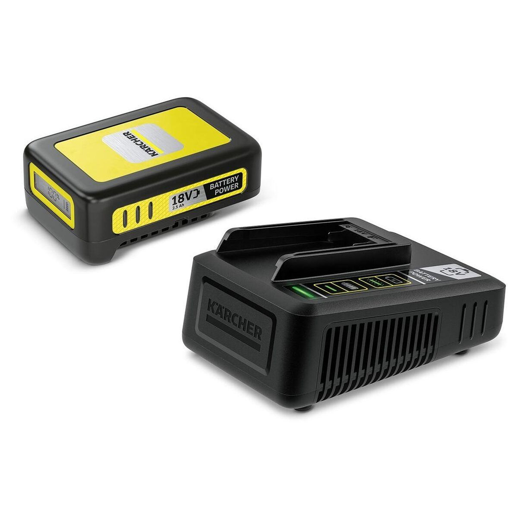 KARCHER Batterie aspirateur 18v 2.5 ah chargeur rapide wd1 khb appareil