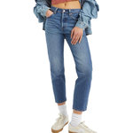 Levi's Jean 501  Clair foncé Femme Levi's Original Cropped   W28. Coloris disponibles : Bleu