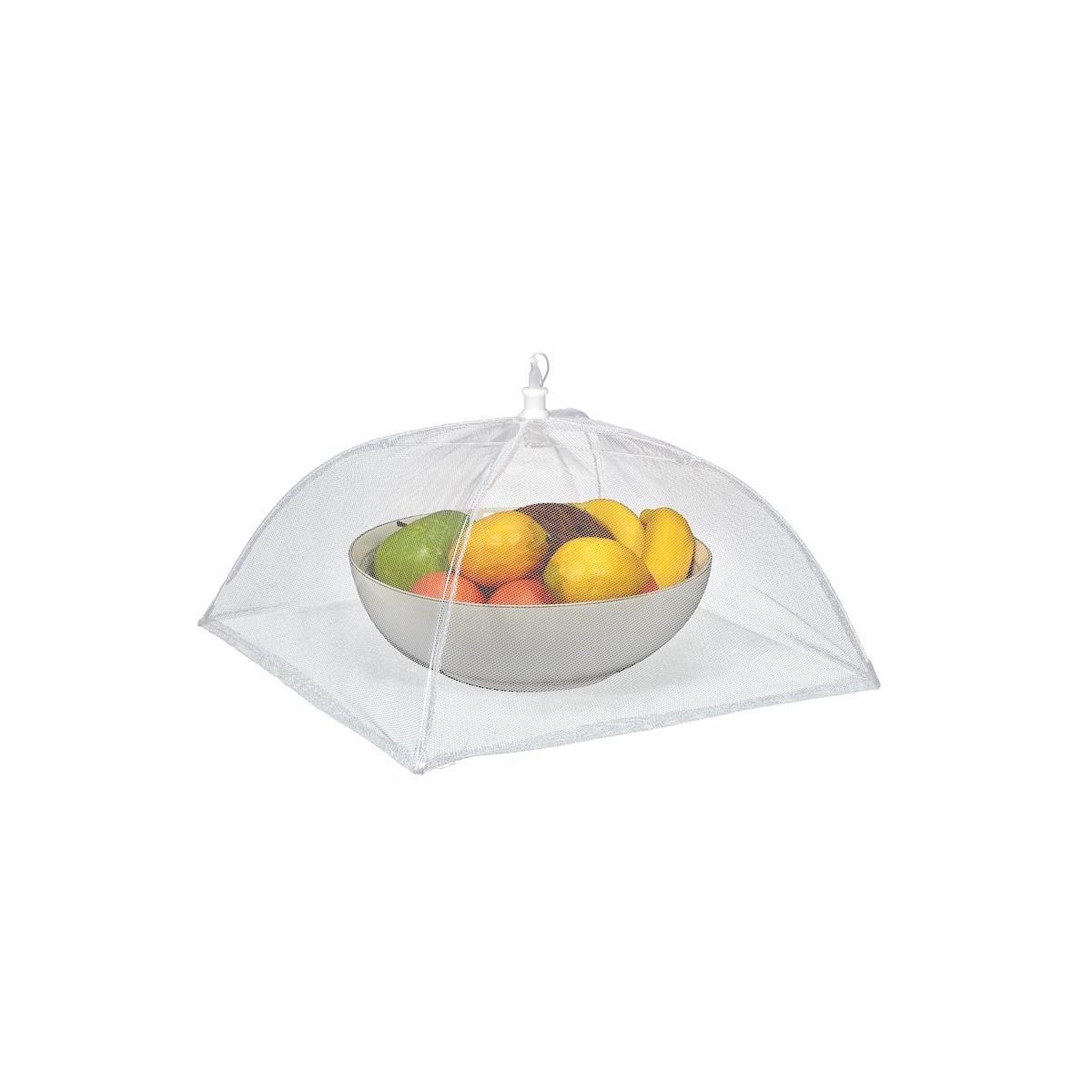 Voir la diapositive 4 : COOK CONCEPT Cloche alimentaire pliante  conserver  30cm blanc