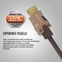 Voir la diapositive 3 : Monster Cable Câble HDMI M2000 UHD 4K HDR10+ 25GBPS 5M