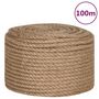 Voir la diapositive 2 : VIDAXL Corde 100 % jute 12 mm 100 m