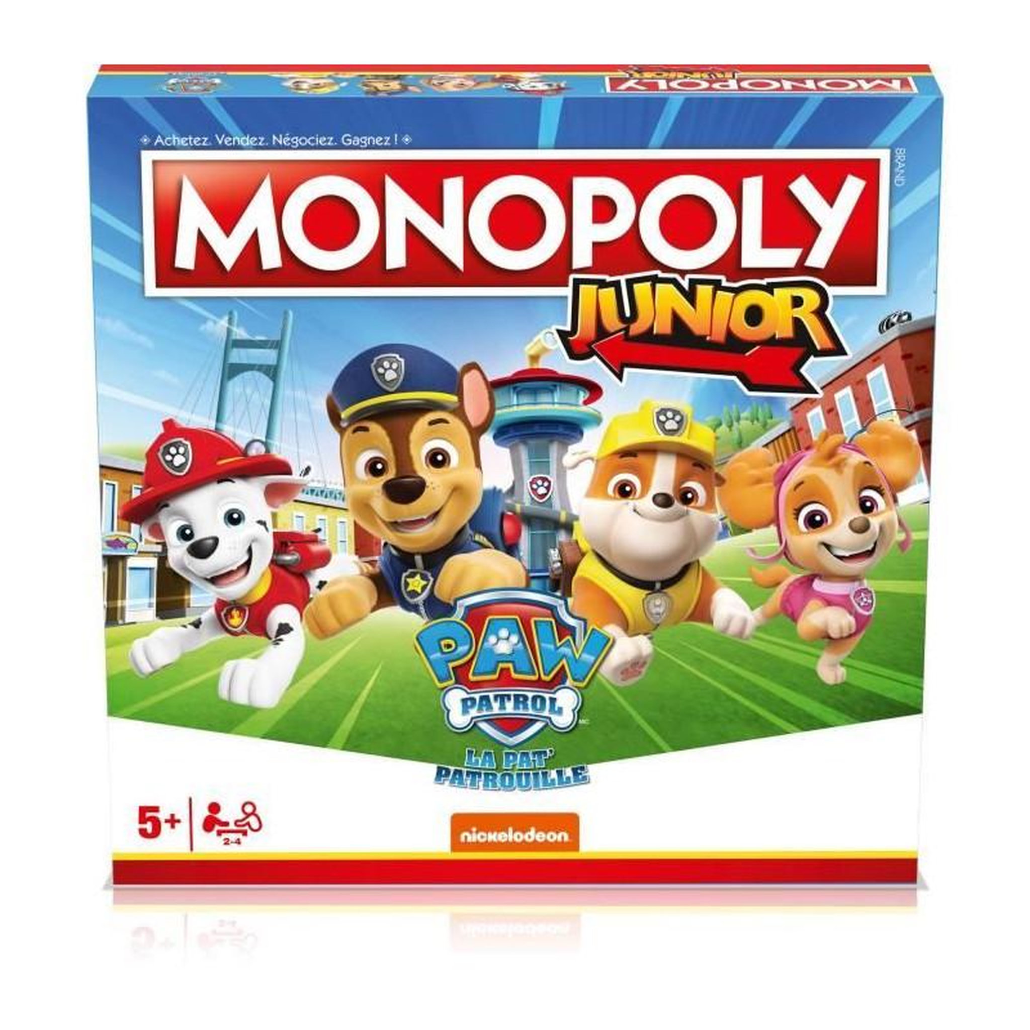 Winning Moves Monopoly Chats - Jeu de société - WINNING MOVES - Monopoly mettant en vedette les chats dans différents lieux.