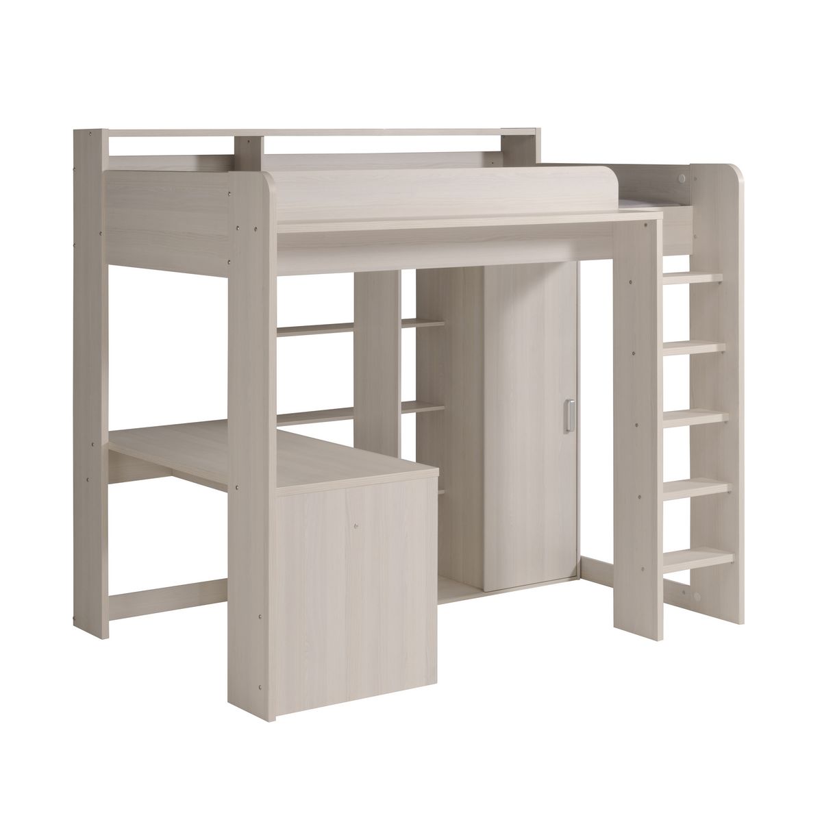 Lit enfant mezzanine couchage 90x200cm GIANT