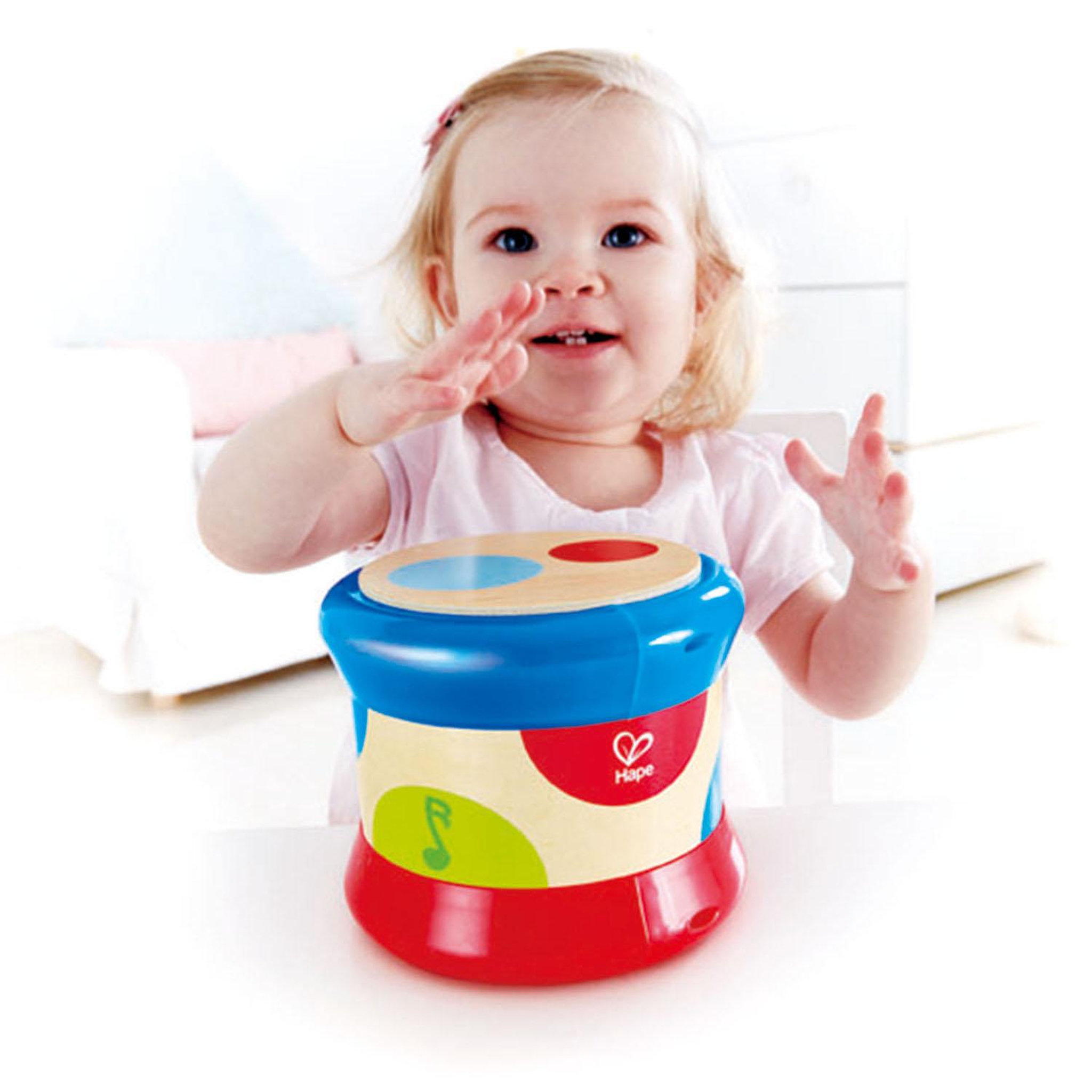 Voir la diapositive 3 : Hape Tambour de bébé
