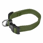 Paris Prix Collier Réglable Chien  Essentiel  30-45cm Kaki