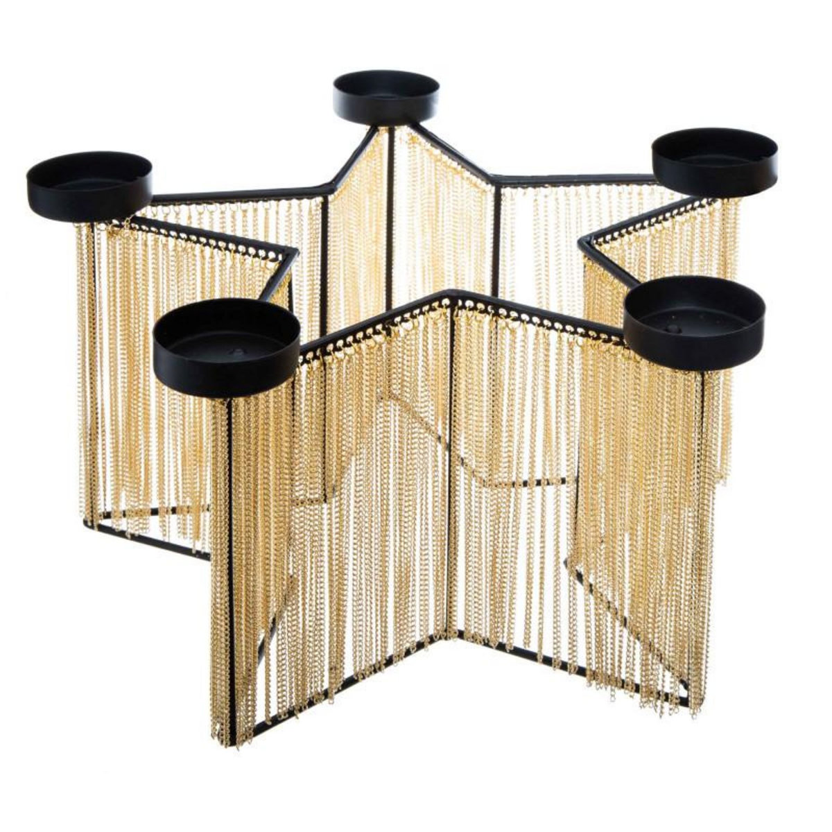 ATMOSPHERA Photophore  Chaines étoile  centre de table Atmosphera