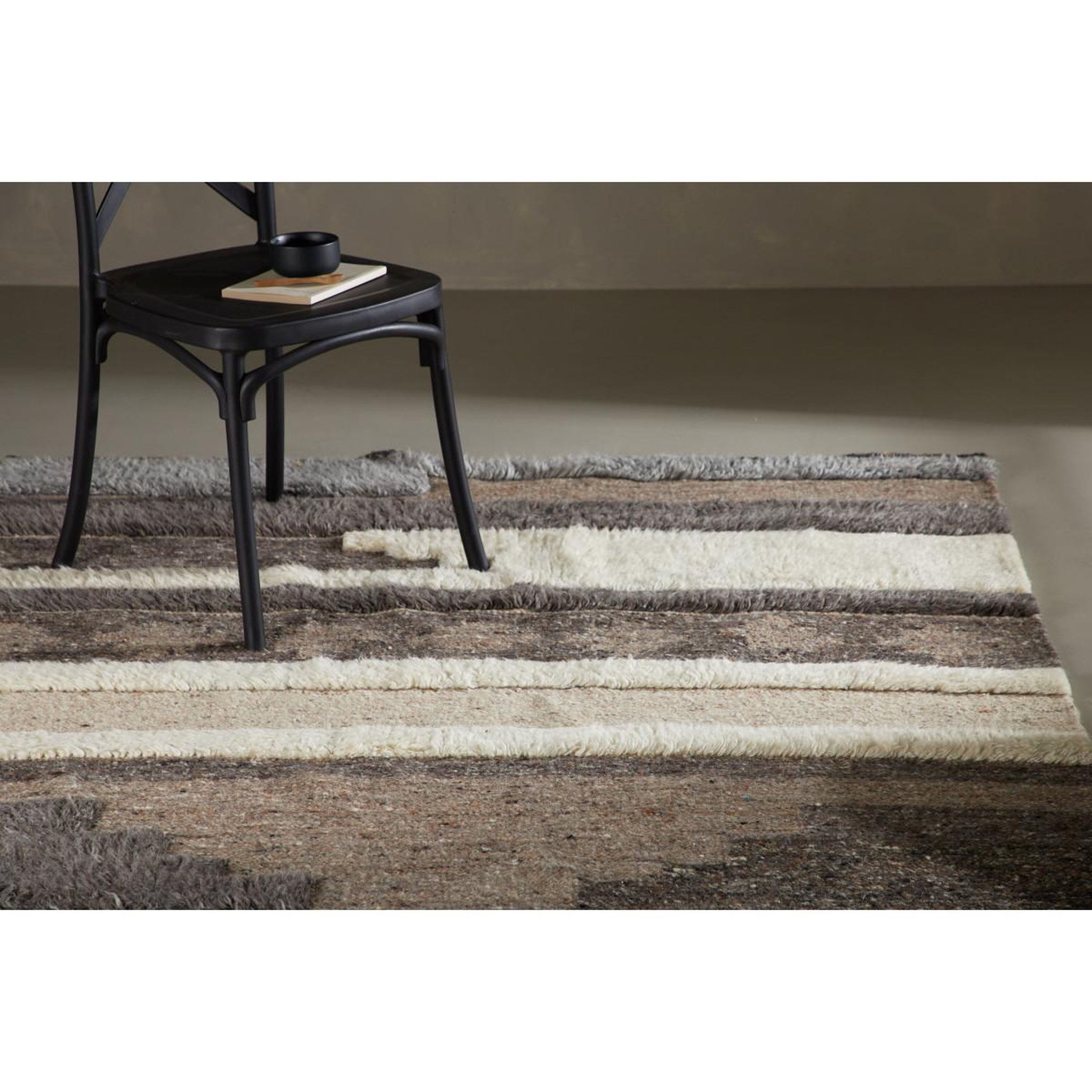 Voir la diapositive 4 : Paris Prix Tapis déco en laine  vincent  160x230cm multicolore