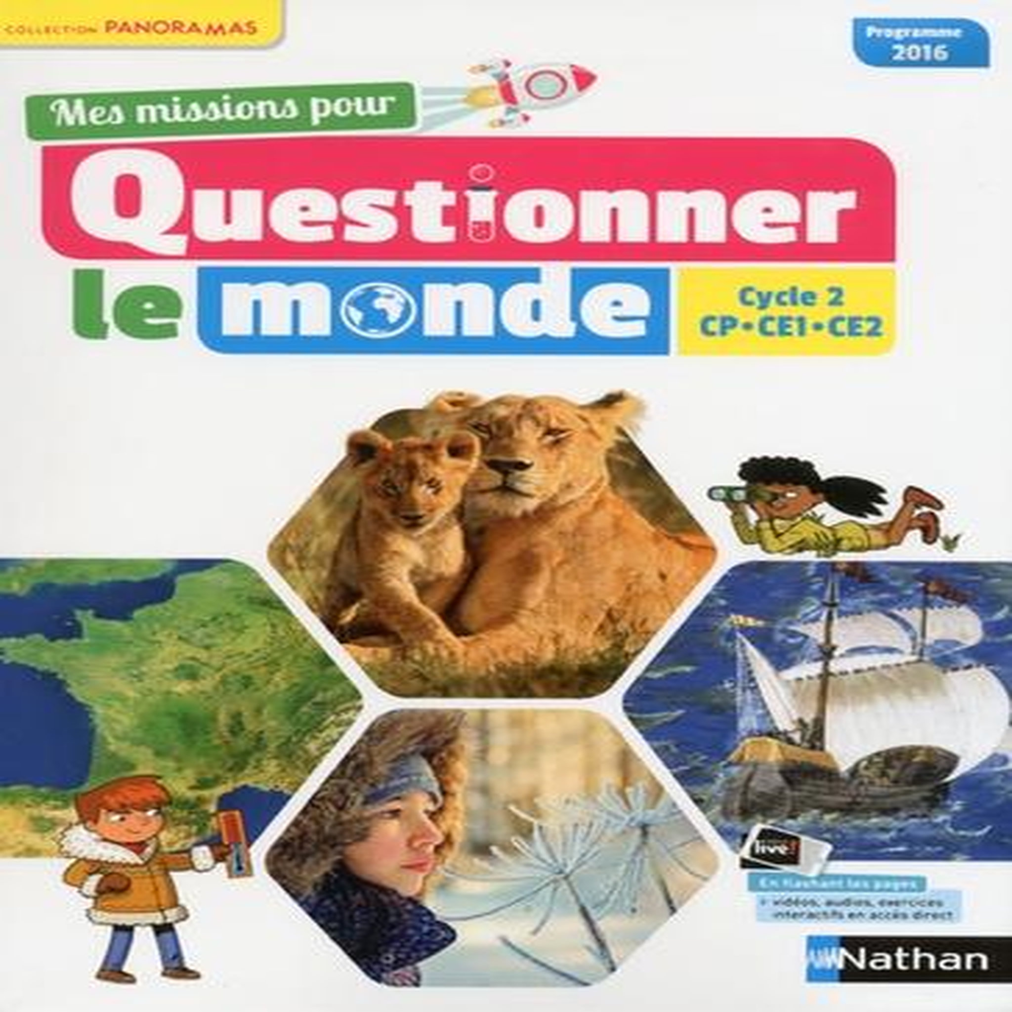 MES MISSIONS POUR QUESTIONNER LE MONDE CYCLE 2 CP CE1 CE2. EDITION 2018, Pointu Jérémie