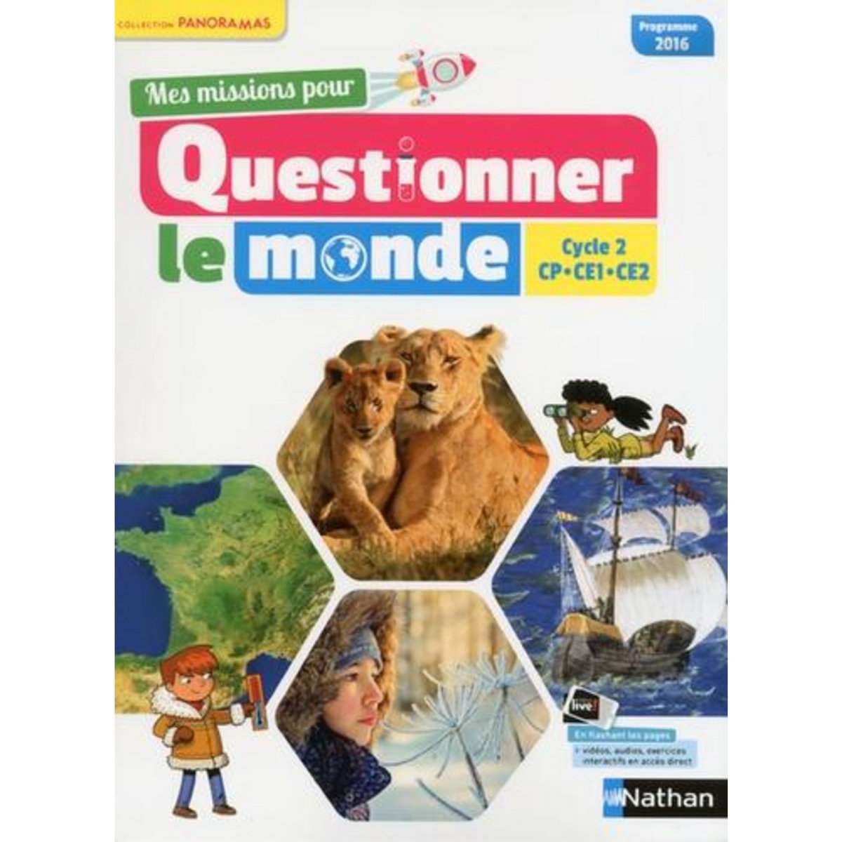 MES MISSIONS POUR QUESTIONNER LE MONDE CYCLE 2 CP CE1 CE2. EDITION 2018, Pointu Jérémie