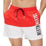 CALVIN KLEIN JEANS Short de bain /Blanc Homme Calvin Klein Jeans K 0K 00994. Coloris disponibles : Rouge
