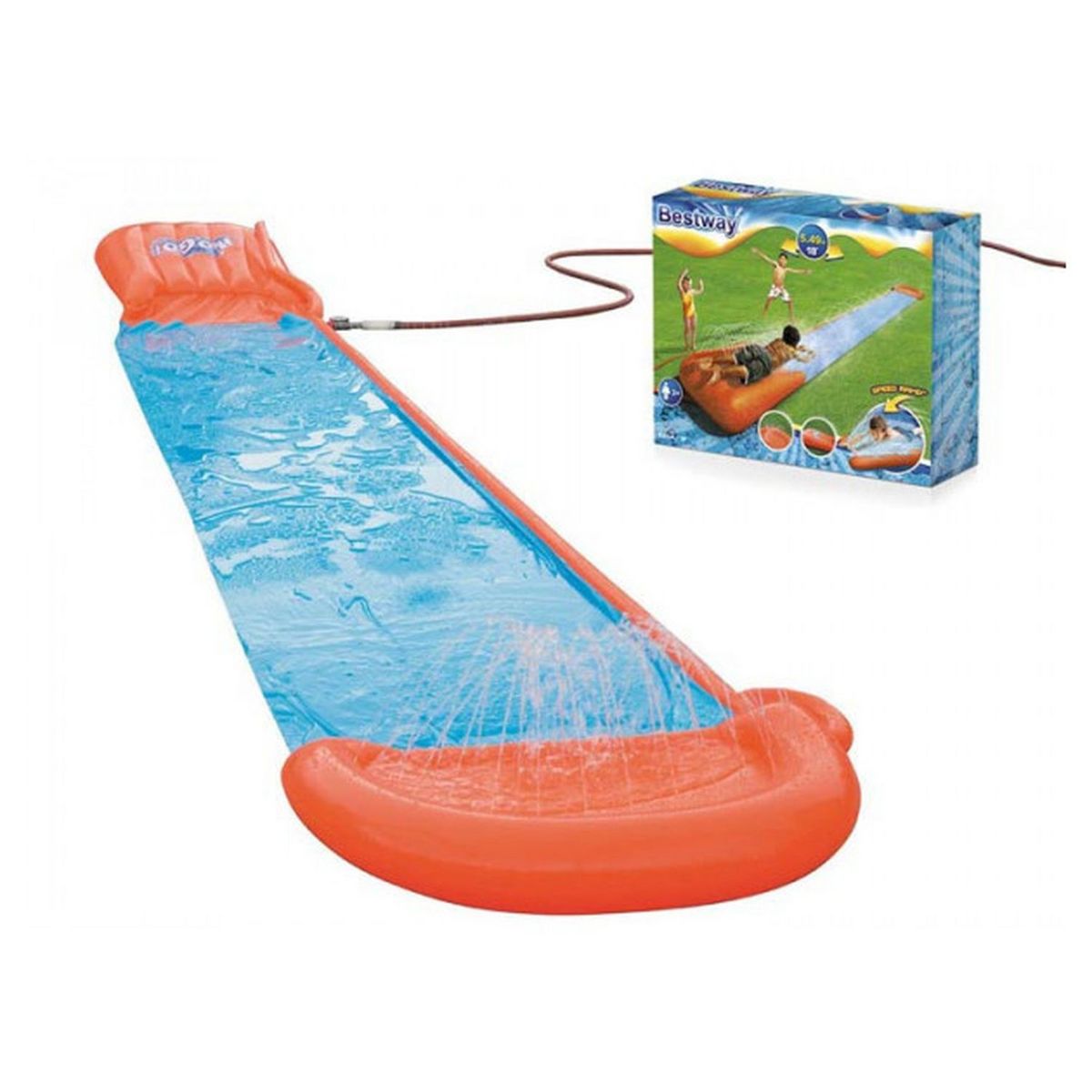 BESTWAY Tapis de Glisse 1 piste Longueur 549 cm