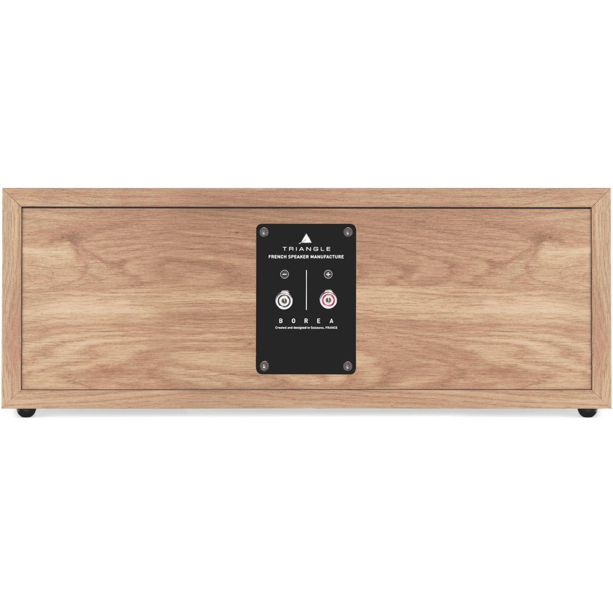 Voir la diapositive 3 : Triangle Enceinte centrale BOREA BRC1 Chene Clair