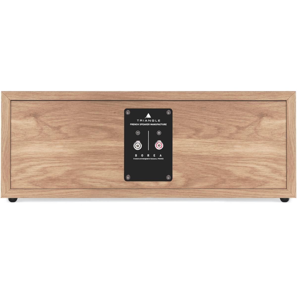 Triangle Enceinte centrale BOREA BRC1 Chene Clair