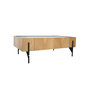 Voir la diapositive 3 : CONCEPT USINE Table basse en bois clair avec 2 grands tiroirs SEQUOIA