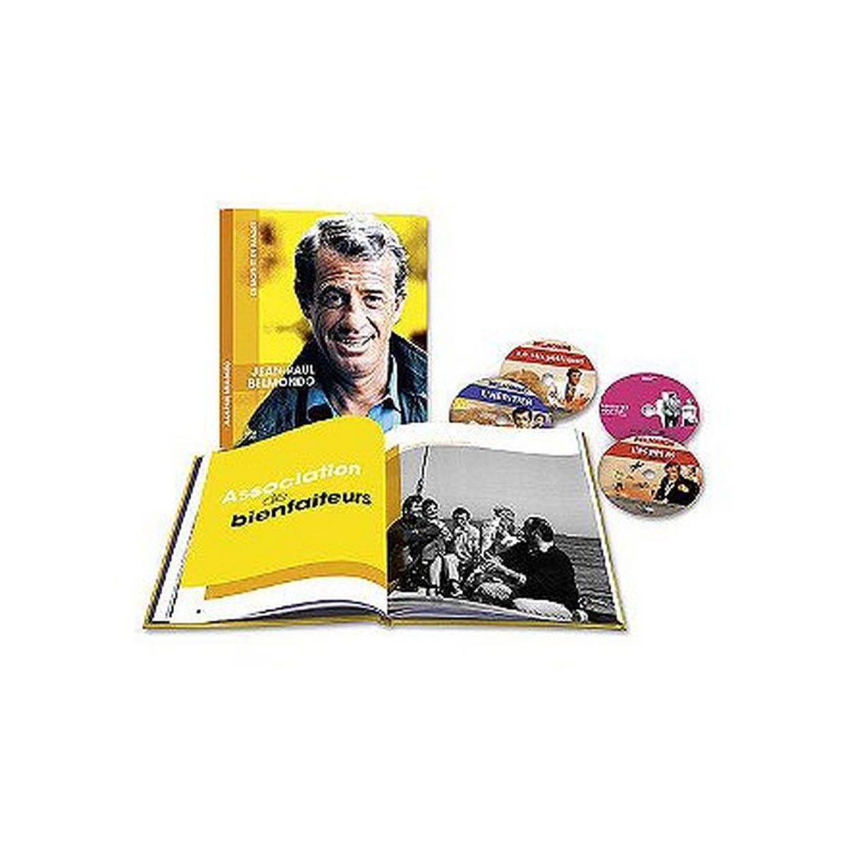 JP. Belmondo Livre et DVD Coffret 