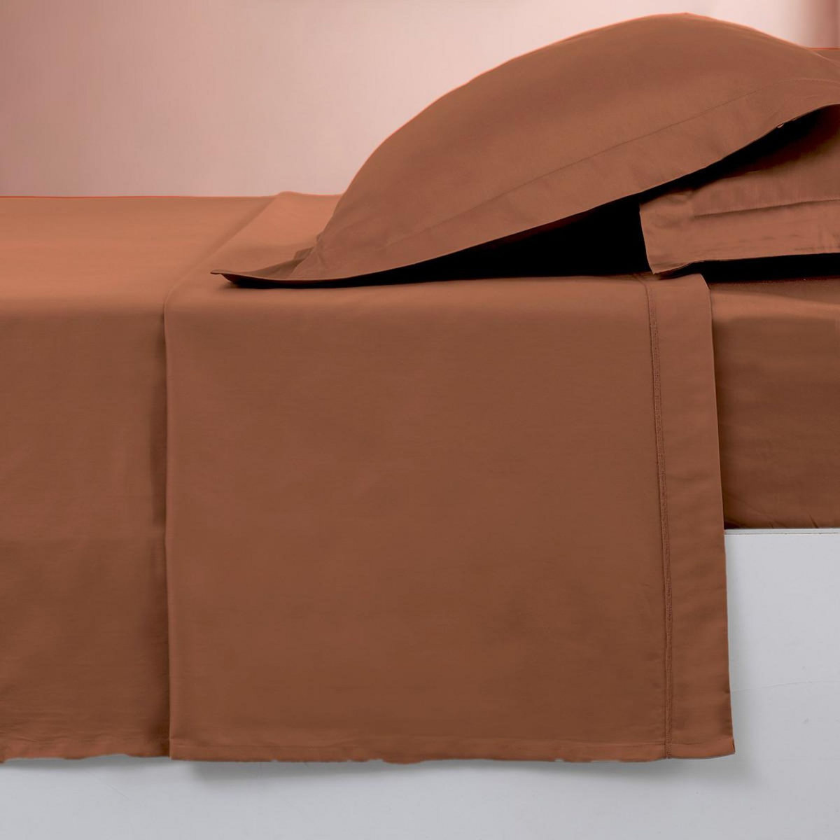 Sensei Maison Drap plat en percale de coton SOFT PERCALE