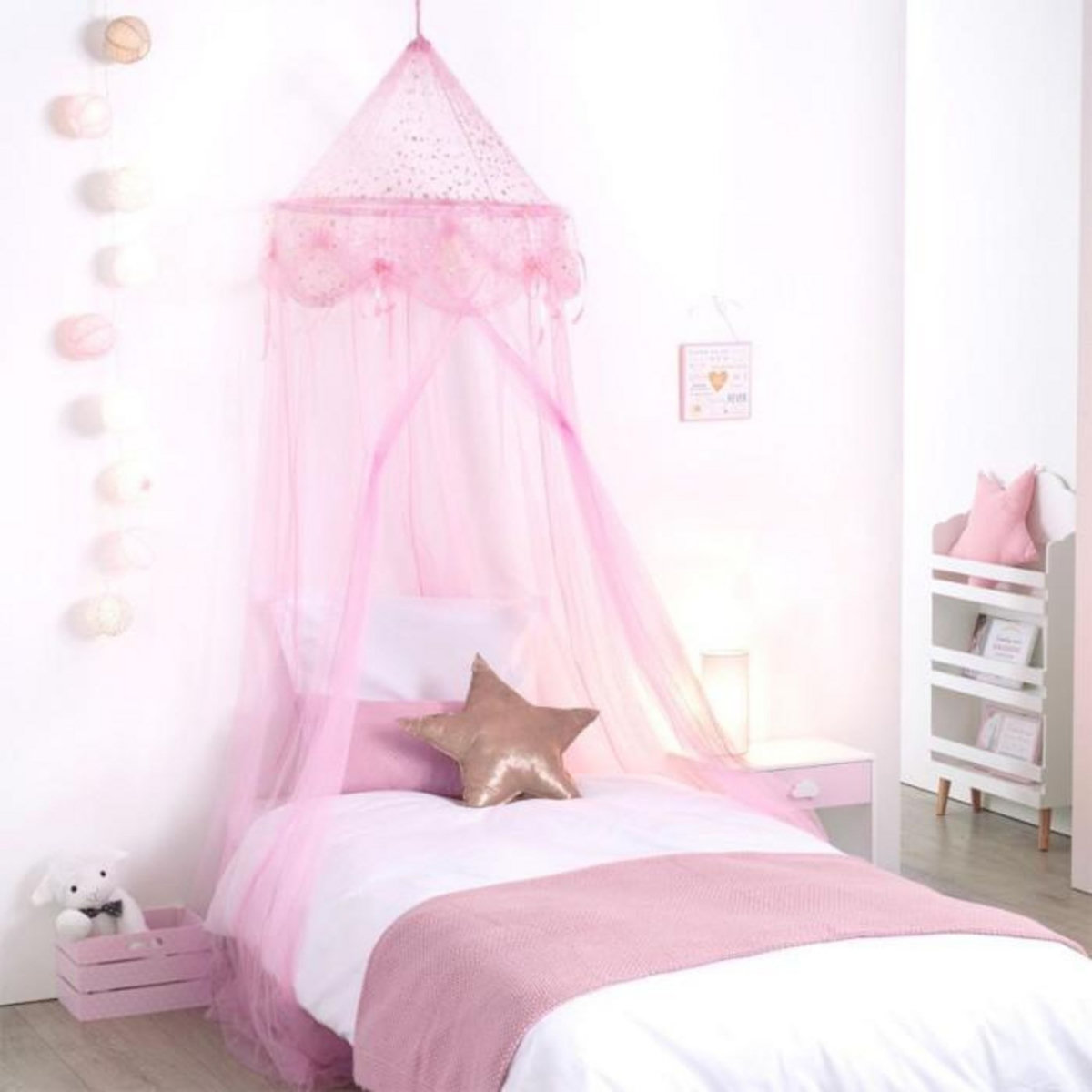 Atmosphera Kids Ciel de Lit  Demoiselle  60x250cm Rose